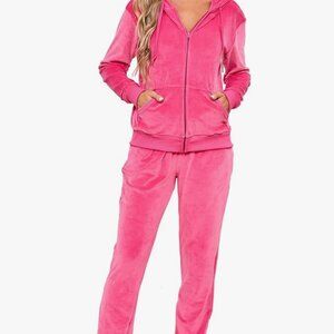 Pink Track Suit